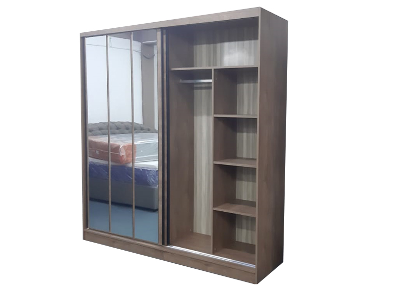 ARMOIRE ROMA SLIDING GRAND FORMAT BEIGE ( 25390 )